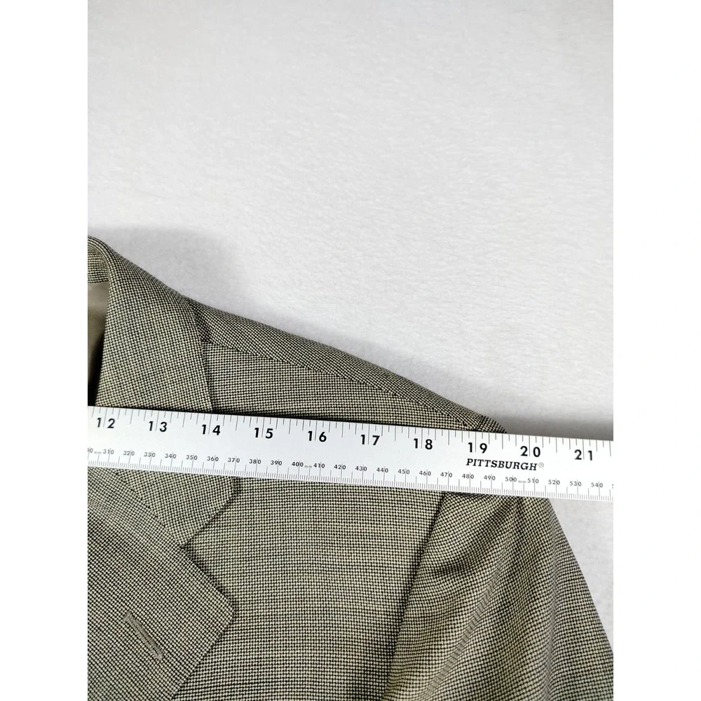 Ermenegildo Zegna Blazer Men's 45 Light Green High Performance Corpcore Workwear